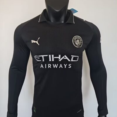 Manchester city fc Visitante / Player version / Manga larga