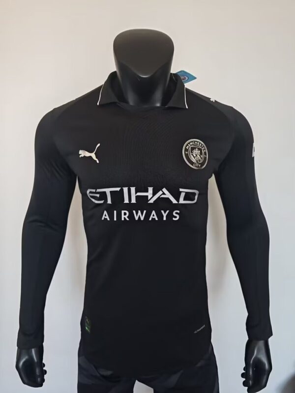 Manchester city fc Visitante / Player version / Manga larga