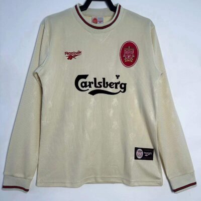 Liverpool FC Visitante / Fan version / Manga Larga / Retro 96-97