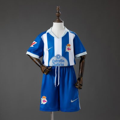 Camiseta Deportivo La Coruña Local 26-27 / Kid version / Fan version