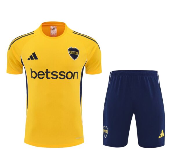 Boca Juniors Conjunto de Entrenamiento Amarillo / Fan version