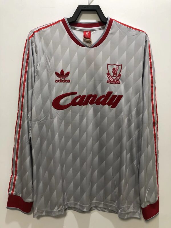 Liverpool FC Visitante / Fan version / Manga Larga / Retro 89-91