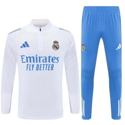 Real Madrid Chandal de Pista / UCL / Media Cremallera