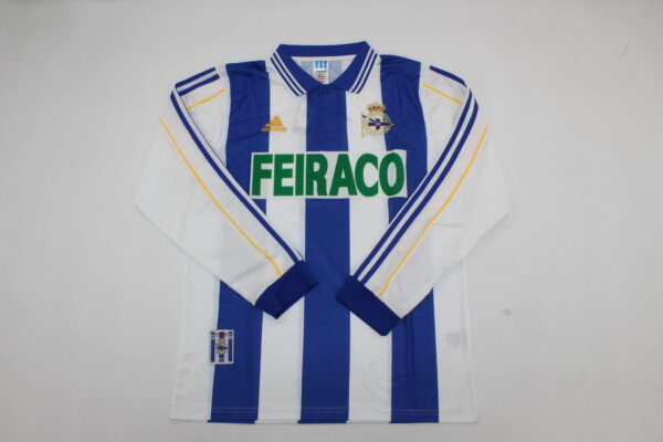 RCD La Coruña Local / Fan version / Manga Larga / Retro 99-00