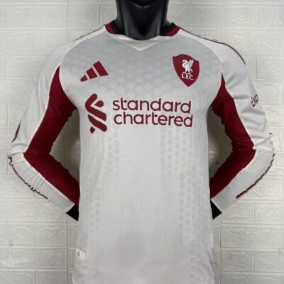 Liverpool Fc Visitante / Player version / Manga larga