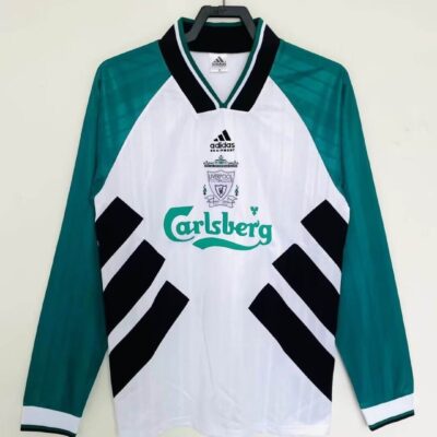Liverpool FC Visitante / Fan version / Manga Larga / Retro 93-95