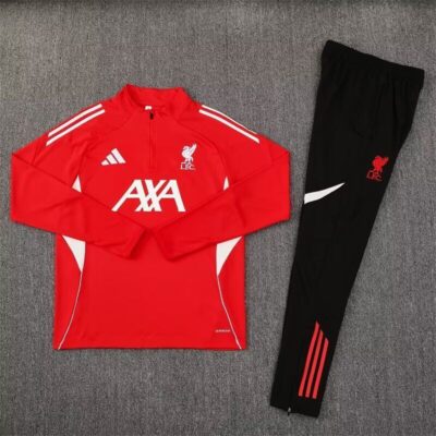 Liverpool FC Chandal de Entrenamiento roja / Kid version / Media Cremallera