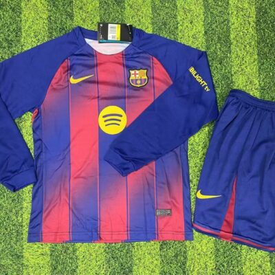 FC Barcelona Local / Kid version / Fan version / Manga Larga