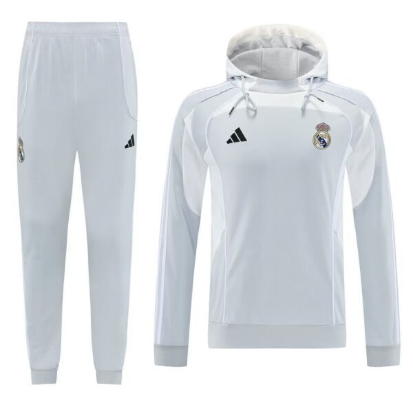 Real Madrid Chandal Sudadera con Capucha - Imagen 2