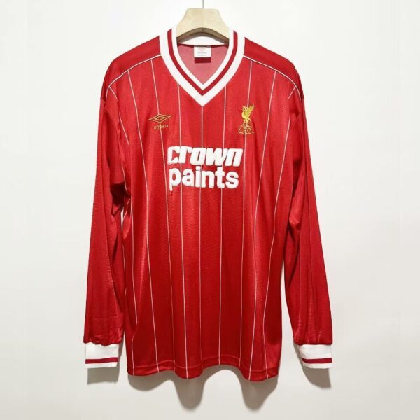 Liverpool FC Local / Fan version / Manga Larga / Retro 87-88