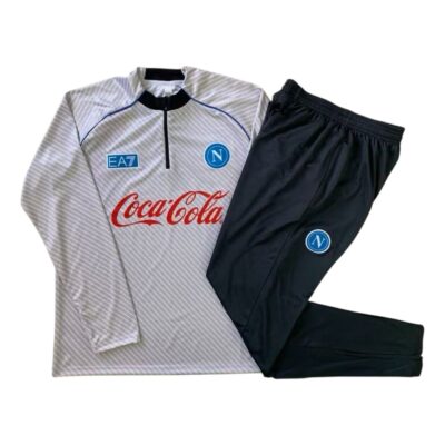 SSC Napoli Chandal de Pista 3 / Media Cremallera