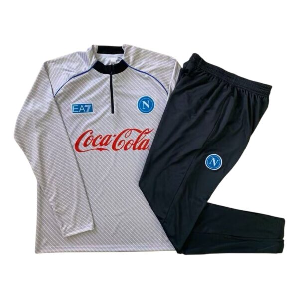 SSC Napoli Chandal de Pista 3 / Kid version / Media Cremallera