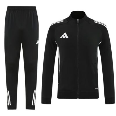 Adidas Chandal negro / Cremallera Completa