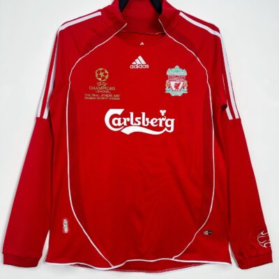 Liverpool FC Local / Fan version / Manga Larga / Final Ucl / Retro 06-07
