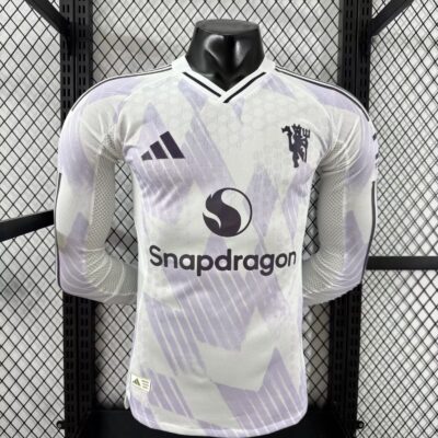 Manchester United Fc Visitante / Player version / Manga larga