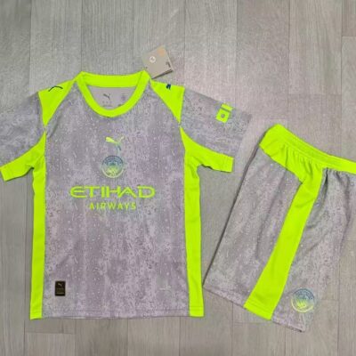 Manchester city fc Tercera equipacion / Kid version / Fan version