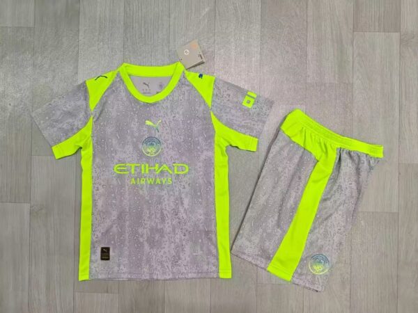Manchester city fc Tercera equipacion / Kid version / Fan version