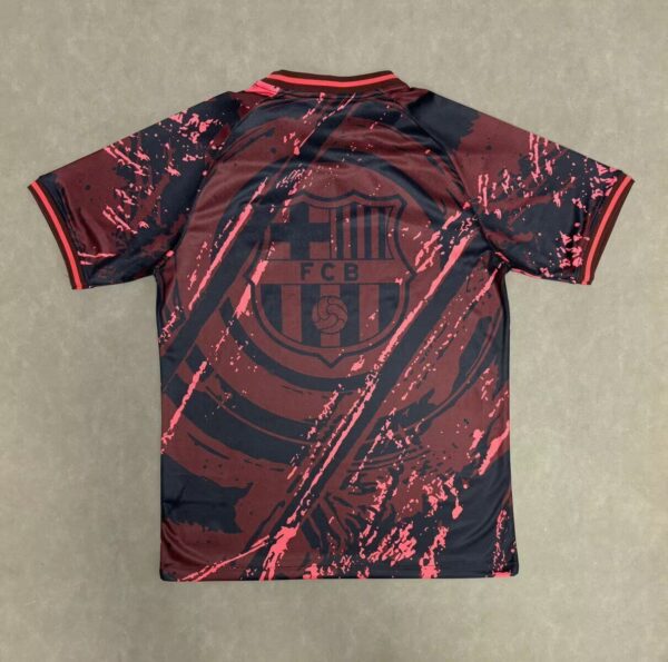 FC Barcelona Entrenamiento Negro con rojo / Fan version - Imagen 2