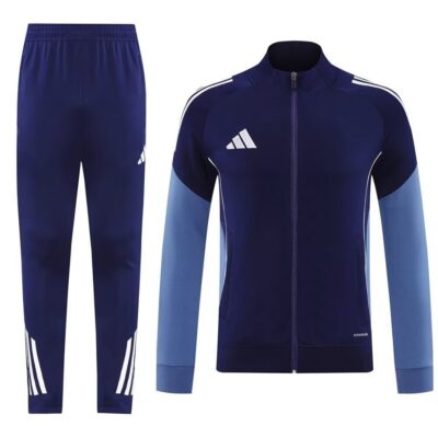 Adidas Chandal Azul / Cremallera Completa