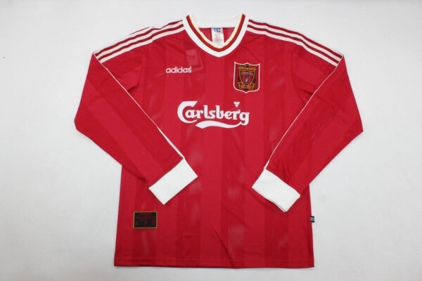 Liverpool FC Local / Fan version / Manga Larga / Retro 95-96