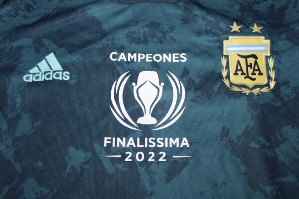 Argentina Visitante / Fan version / Campeon Finalissima / Retro 20-22 - Imagen 2