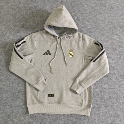 Real Madrid Hoody Gris