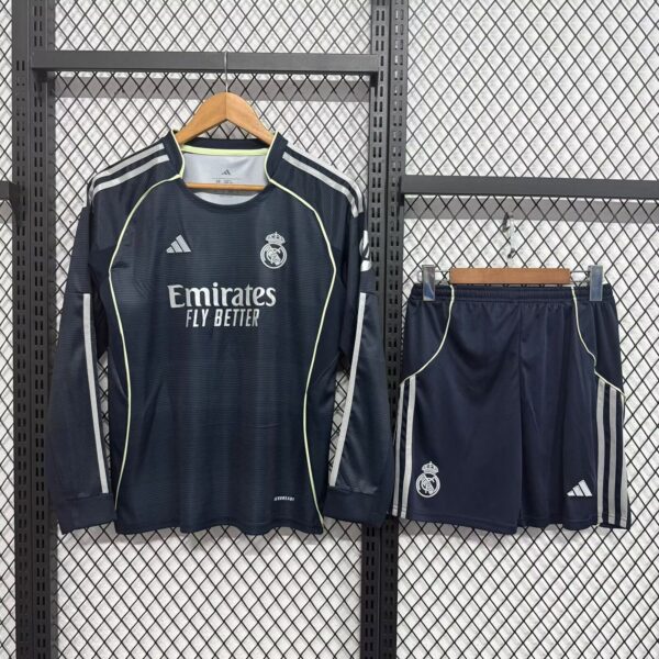 Real Madrid Visitante / Kid Version / Fan Version / Manga larga