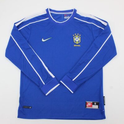 Brasil Visitante / Fan version / Manga larga / Retro 98-99