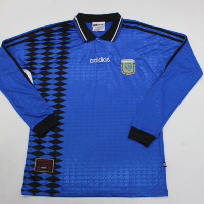 Argentina Visitante / Fan version / Manga larga / Retro 94-95