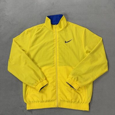 Nike / Cortavientos Reversible Amarillo x Azul