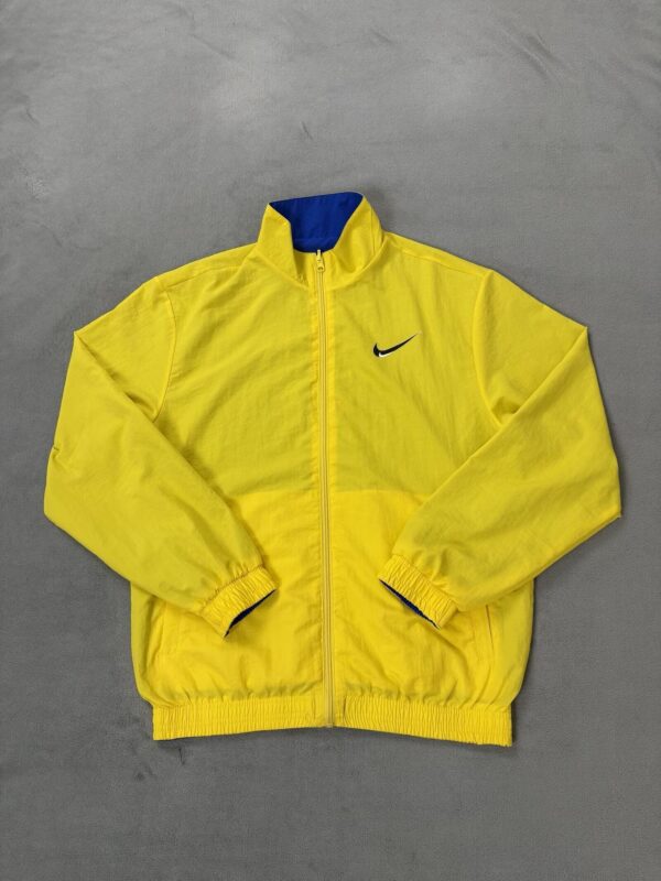 Nike / Cortavientos Reversible Amarillo x Azul