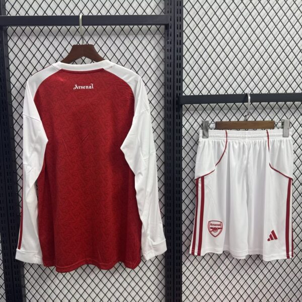 Arsenal Fc Local / Kid version / Fan version / Manga Larga - Imagen 2