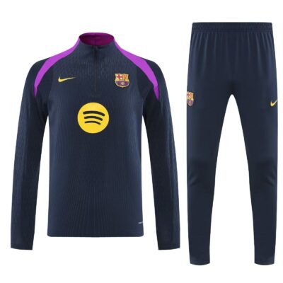 FC Barcelona Chandal de Pista 4 / Media Cremallera