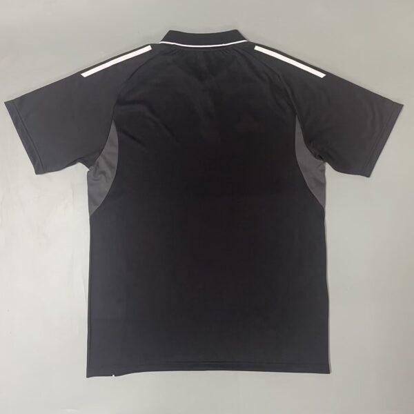 Adidas / Polo Negra con gris - Imagen 2