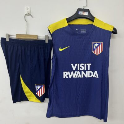 Club Atletico de Madrid Conjunto de Entrenamiento / Sin Mangas / Player version