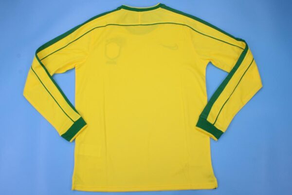 Brasil Local / Fan version / Manga larga / Retro 98-99 - Imagen 4