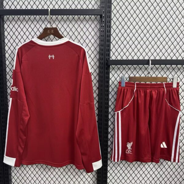 Liverpool Fc Local / Kid version / Fan version / Manga Larga - Imagen 2