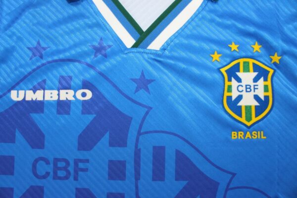 Brasil Visitante / Fan version / Retro 95-97 - Imagen 3