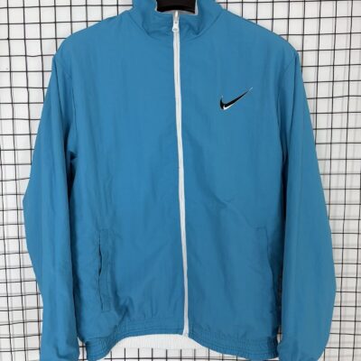 Nike / Cortavientos Reversible Azul x Blanco