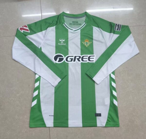 Real Betis Balompié Local / Fan Version / Manga Larga