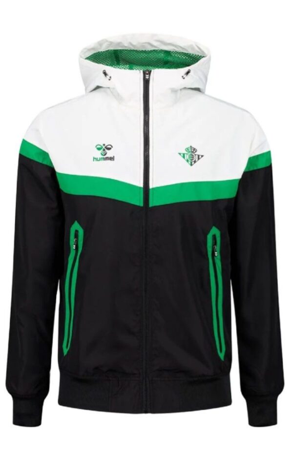 Real Betis Balompie / Cortavientos con Capucha
