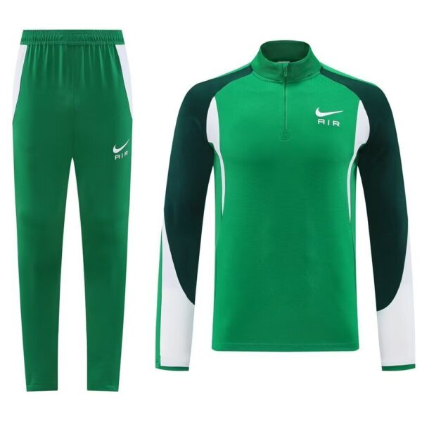 Nike NB11 Chandal Entrenamiento Verde / Media Cremallera