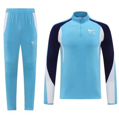 Nike NB11 Chandal Entrenamiento Azul Celeste / Media Cremallera