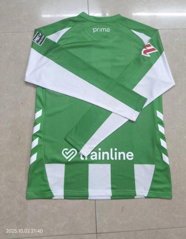 Real Betis Balompié Local / Fan Version / Manga Larga - Imagen 2