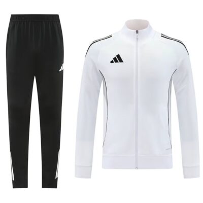 Adidas Chandal Blanco / Cremallera Completa
