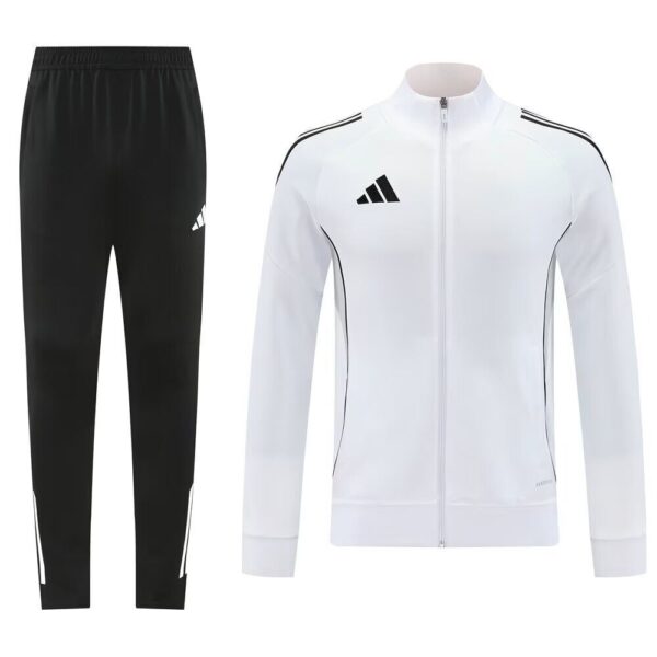 Adidas Chandal Blanco / Cremallera Completa
