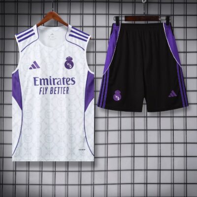Real Madrid Conjunto de Entrenamiento / Sin Mangas