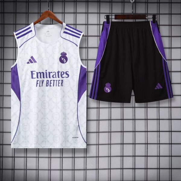 Real Madrid Conjunto de Entrenamiento / Sin Mangas