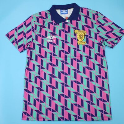 Escocia Visitante / Fan version / Retro 88-89