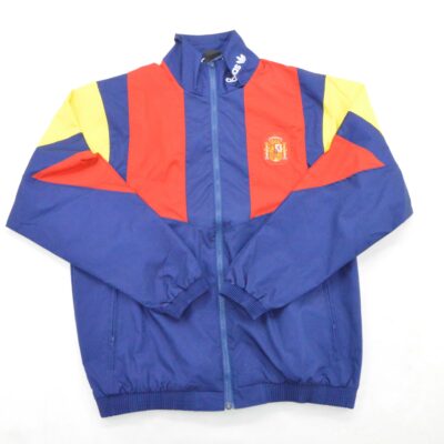 Cortavientos España Azul-Rojo Retro / Mundial 2026